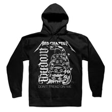 Load image into Gallery viewer, MEN'S | America / Freedom Ambigram | - Black Long Sleeve Hoodie