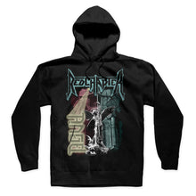 Load image into Gallery viewer, MEN'S | Angel / Devil Ambigram | - Black Long Sleeve Hoodie