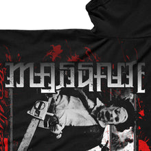Load image into Gallery viewer, MEN&#39;S HORROR | Leatherface / Massacre Ambigram | - Short Sleeve T-Shirt
