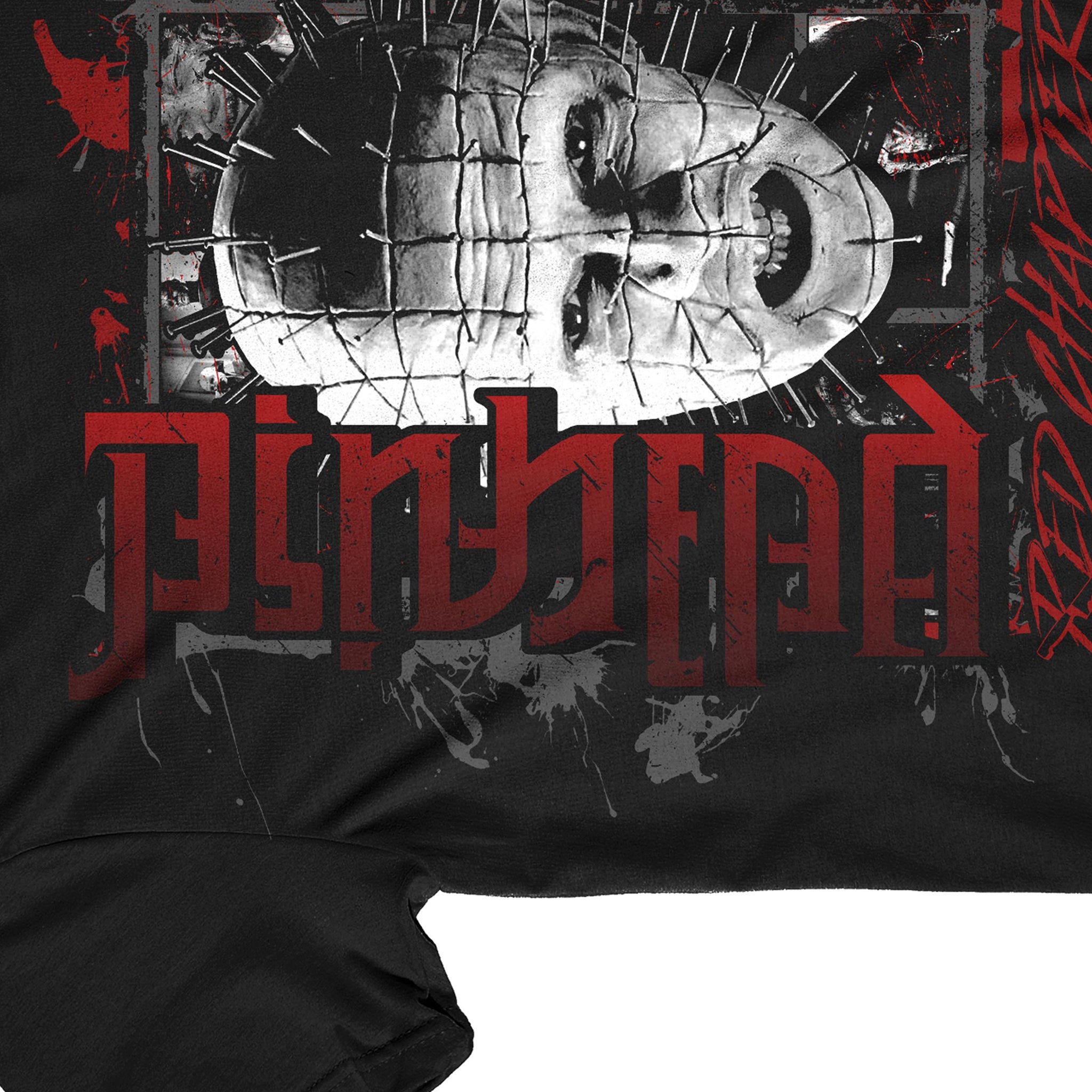 MEN'S HORROR | Pinhead / Hellraiser Ambigram | - Short Sleeve T-Shirt ...