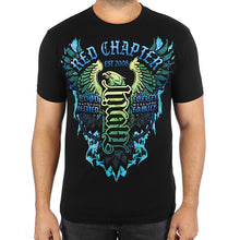 Load image into Gallery viewer, MEN&#39;S | Loyalty / Family Ambigram | - Black Short Sleeve T-Shirt
