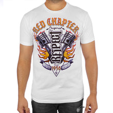 Load image into Gallery viewer, MEN&#39;S | Loyalty / Respect Ambigram | - White Short Sleeve T-Shirt
