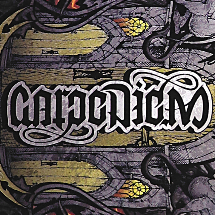 MEN'S | Carpe Diem / Carpe Noctem Ambigram | - Black Short Sleeve