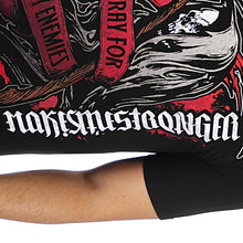Load image into Gallery viewer, MEN&#39;S | What Doesn&#39;t Kill Me / Makes Me Stronger Ambigram | - Black Short Sleeve T-Shirt
